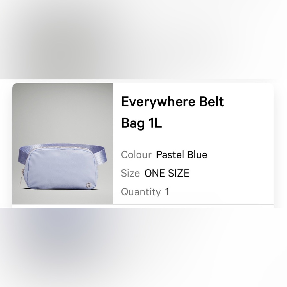 Lululemon Everywhere Belt Bag 1L